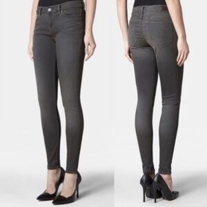 All Saints Women's Skinny Jeans in Charcoal Gray
